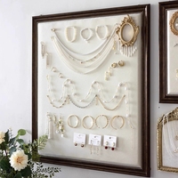 Présentoir de Luxe GZowin pour Bijoux avec Socle – Support Durable et Personnalisable pour Colliers et Pendentifs, Idéal pour la Prise de Vue Promotionnelle
