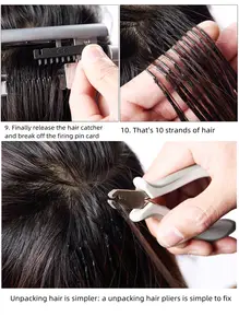 מכונת הארכת שיער 6D סיטונאי דור מכונת התקנת שיער 6d של כלי הארכת שיער