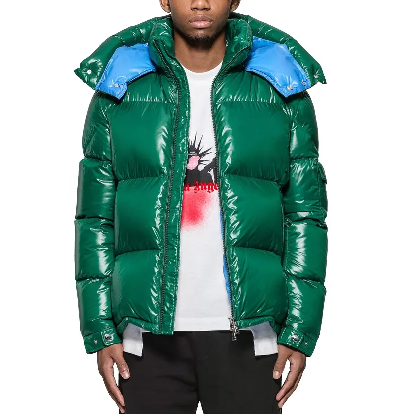 2021 गर्म बिक्री फैशन कपास गद्देदार सर्दियों पुरुषों की बुलबुला कोट puffer जैकेट कोट