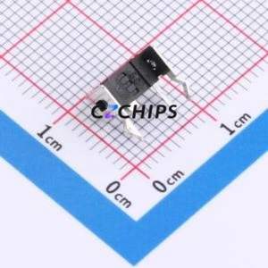 TC-1101V-C-A-W Tactile Switch Through hole Component (THT) Switch Single Pole Single Throw Rectangle Button 2.6N Through Hole - Product Image 2