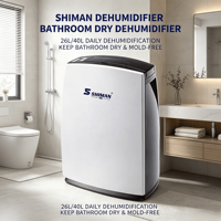 Déshumidificateur portable silencieux pour petite salle de bain, chambre à coucher, armoire, mini déshumidificateur fabriqué en Chine