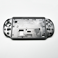 黑色全控制台外壳卡萨交换维修零件外壳，适用于PS Vita 2000 PSV 2000