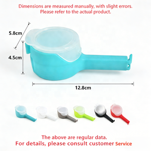 Offerta Speciale: 4 Confezioni <span class=keywords><strong>di</strong></span> Clip Sigillanti per Alimenti - Chiusure Ermetiche per Sacchetti <span class=keywords><strong>di</strong></span> Caffè, Cereali e Snack, Organizzatore per Cucina - Product Image 6