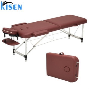 KISEN Hot Sale Durable Portable Eyelash Beauty <b>Bed</b> Easy Assembly Space-Saving Design for Massage <b>Tables</b> Salon Beauty <b>Beds</b> - Product Image 5