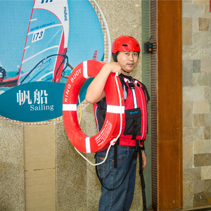 <span class=keywords><strong>Bouée</strong></span> <span class=keywords><strong>de</strong></span> <span class=keywords><strong>sauvetage</strong></span> rouge <span class=keywords><strong>homologuée</strong></span> SOLAS WaterFun, <span class=keywords><strong>bouée</strong></span> <span class=keywords><strong>de</strong></span> sécurité réfléchissante en PVC avec éclairage pour le <span class=keywords><strong>sauvetage</strong></span> aquatique, 20"-30" - Product Image 6