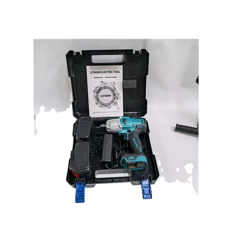 High Quality And Durability Machine Toolbox Hand Cordless Industrial Power Blue Electric Drill