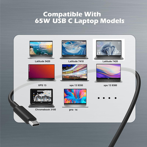 Chargeur USB-C PD3.1 haute puissance 130W pour station de travail Dell XPS 15 17 Precision, protocole Dell exclusif pour appareils à forte consommation - Product Image 3