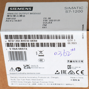 6ES7232-4HD32-0XB0 <span class=keywords><strong>Siemens</strong></span> <span class=keywords><strong>SM</strong></span> <span class=keywords><strong>1232</strong></span> Series PLC I/O Module Contrôle industriel - Product Image 3