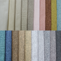 Tissu d'ameublement en velours de haute qualité au mètre pour canapé et textile d'ameublement