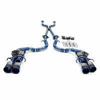 Nouveau kit d'amélioration d'échappement Catback Performance Léger en Titane 2014-2025 pour Lexus GSF RCF 5.0L V8 avec silencieux Valvetronic et tube en X