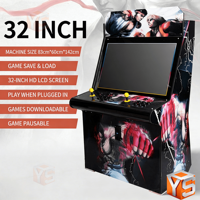 Máquina de Juegos Arcade ZDYS para Dos Jugadores, con Joystick, Funciona con Monedas, Pandora Moonlight Box Retro Street Fighter