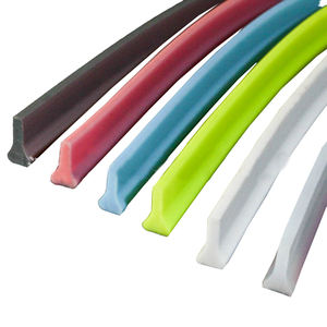 Ambang <span class=keywords><strong>Shower</strong></span> silikon kamar mandi, <span class=keywords><strong>Strip</strong></span> penahan air stopper banjir pintu bawah segel karet - Product Image 1