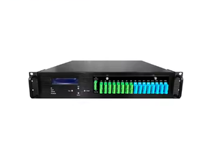 WDM 1550nm ไฟเบอร์ออปติกแอมพลิฟายเออร์ EDFA 8/16/32พอร์ต CATV GPON FTTH พร้อมขั้วต่อ MPO อุปกรณ์ออปติคัล19/23dBm - Product Image 4