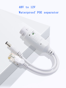 Connecteurs de câble non isolés 10/100 Mbps IEEE802.3af/at 48V 12V 1A PoE standard étanche pour commutateurs réseau CCTV - Product Image 3