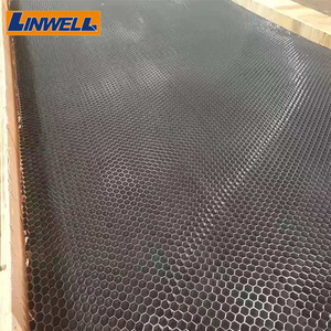 Tổ ong lưới nướng chống cháy nhôm tản nhiệt lõi với aa3003 nhôm tổ ong lõi làm cho các nhà sản xuất máy - Product Image 4