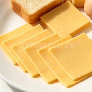 Tranche de fromage cheddar carrée artificielle en PVC, accessoire DIY pour burgers, sandwichs, scènes de petit-déjeuner et artisanat - Product Image 6
