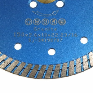 JDK ใบเลื่อยตัดเพชรเทอร์โบ6นิ้วสำหรับใช้แผ่นหินแกรนิต - Product Image 3