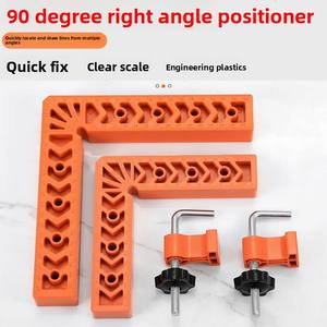 Règle en plastique en L à angle droit de 90 degrés pour le travail du bois, localisateur de pierre, fixateur auxiliaire, conception épaissie pour <span class=keywords><strong>dalles</strong></span> de roche - Product Image 3