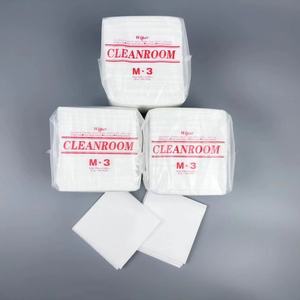 Lingettes en microfibre ESD pour salle blanche, carrées, non pelucheuses, antistatiques, en polyester, pour le dépoussiérage - Fournisseurs - Product Image 4