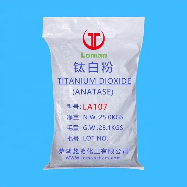 टाइटेनियम डाइऑक्साइड Anatase/फाइबर उत्पादन उपयोग Tio2/सफेद पाउडर