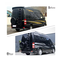 Kit Konversi Grill Bumper Lampu Depan Model W906 ke W907 untuk Mercedes Benz Sprinter 2015-2022
