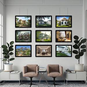 Litsign LS M2 맞춤형 친환경 쉬운 조립 수직 방향 실내 LED 디지털 그림 선반 디스플레이 랙 소매 - Product Image 1