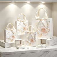 Sacs en papier et sacs fourre-tout personnalisés pour bijoux, montres et lunettes, parfaits pour colliers et bagues
