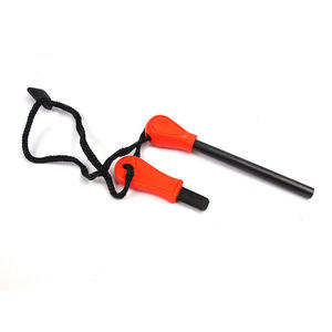 Silex de survie Équipement De Survie En Plein Air En Bois Poignée Allume-feu Avec <span class=keywords><strong>Tinder</strong></span> - Product Image 6