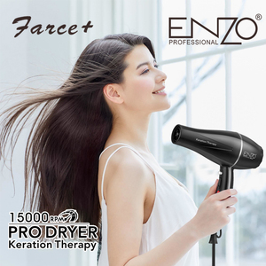 ENZO Sèche-cheveux électrique professionnel à prix abordable pour salon, séchage rapide, produit en promotion - Product Image 4