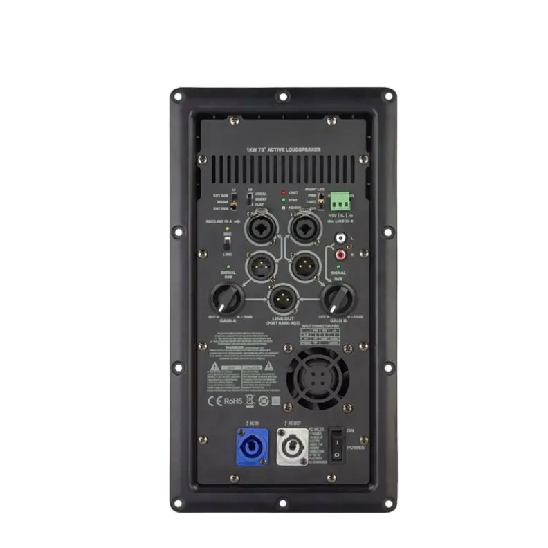 फैक्टरी K12a 1000W पेशेवर एम्पलीफायर मॉड्यूल बोर्ड कक्षा डी शक्ति Amp के लिए पूर्ण-रेंज वक्ताओं