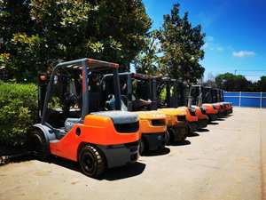 FD25 USED TOYOTA 2.5TON DIESEL <b>FORKLIFT</b> - Product Image 3