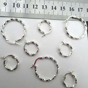 MYF Usine Personnalisée Vente en Gros Minimaliste Creux Bambou Créole Boucles d'Oreilles Créoles Argent Sterling 925 Plaqué <span class=keywords><strong>Or</strong></span> Zircon Pierre Principale - Product Image 4