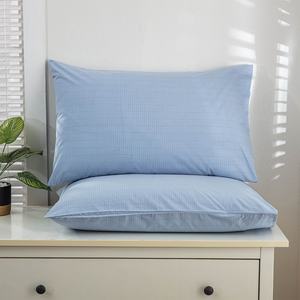 Taie d'oreiller en coton tissé, brodée géométriquement, bio, conductrice, protection EMF pour la santé, idéale pour la maison et l'hôtel – Meilleure vente - Product Image 4