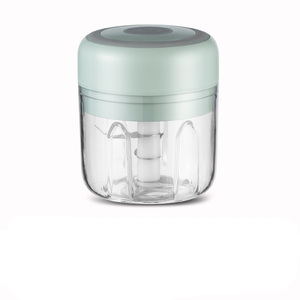 Электрический мини-Измельчитель чеснока, 250 мл беспроводной портативный измельчитель лука, мини-измельчитель пищевой комбайн для перца чили овощных орехов, - Product Image 3