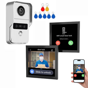 Sistema de Panel de Control <span class=keywords><strong>Central</strong></span> Inteligente Tuya, Videoportero Exterior Inteligente con Pantalla, Monitor, Intercomunicador Telefónico con Cable y Wifi - Product Image 1