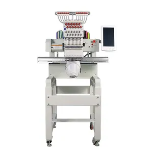 12/15 niddles embroidery machine 350x500mm industry embroidery machine MT-1201/MT-1501 software