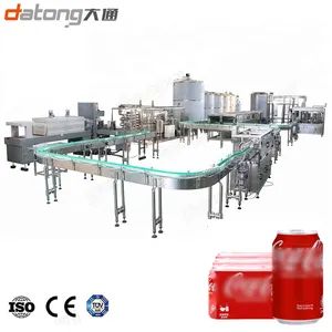 Wholesale Aluminum Tin Can Beverage Liquid Soft Drinks Can Beer Filling Sealing Production Line