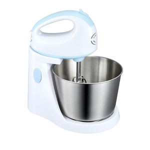 3 1 Household Mini Food Mixer Multifunction Handheld Beater Whisk Bowl Cake Mixing Dough <b>Hook</b> 7-Speed <b>Plastic</b> Beater Ejector But - Product Image 3