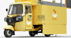 Electric Street <b>Food</b> Truck Coffee Vending Kiosk Mobile Espresso Coffee Ice Cream Cart Snack Catering Trailer <b>Mini</b> Truck - Product Image 5