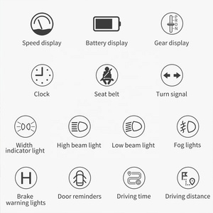 Alarmes de voiture affichage tête haute modèle <span class=keywords><strong>3</strong></span> modèle Y <span class=keywords><strong>HUD</strong></span> T9 LCD smart ECU lecteur de code de données compteur de vitesse pour voitures <span class=keywords><strong>Tesla</strong></span> - Product Image 6