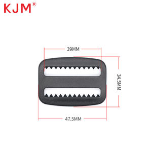 مشبك حزام بلاستيكي عالي الجودة مضاد للانزلاق مع أسنان لحزام الحقائب - Product Image 2