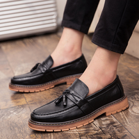 Zapatos Oxford Formales de Negocios Cómodos de Estilo Británico 2026, Zapatos de Vestir de Cuero PU para Hombre