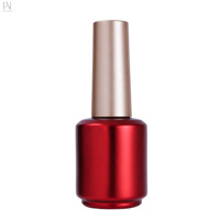 Échantillons gratuits, flacon de vernis à ongles opaque de haute qualité, flacon de gel de luxe de 16 ml avec bouchon et pinceau, couleurs et logos personnalisés acceptés