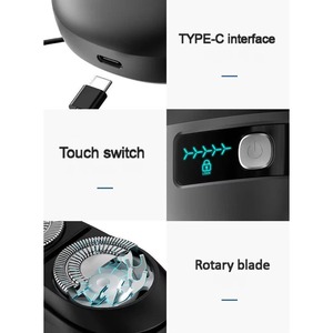 CITICITY OEM/ODM Service Acceptance Black Mini Portable Profesional Rechargeable Men's Electric <b>Shaver</b> Electric <b>Shavers</b> for Men - Product Image 6
