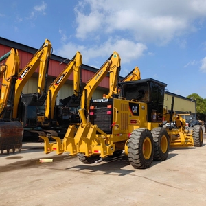 รถเกรดเดอร์มือสอง Caterpillar 140K คุณภาพเยี่ยม ปี 2023 ชั่วโมงการทำงานต่ำ พร้อมเกียร์และปั๊ม - Product Image 4