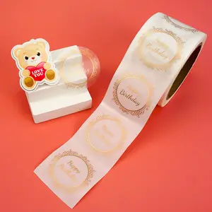 Gemaakt In China Classic Custom Clear Label Afdrukken Transparante Sticker Voor Cosmetische Fles