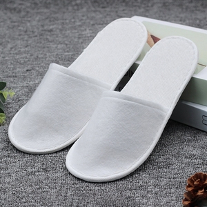 SANHOO OEM Hotel zapatillas personalizadas <span class=keywords><strong>5</strong></span> estrellas Hotel zapatillas lujo algodón Hotel zapatilla con suela acolchada - Product Image 3