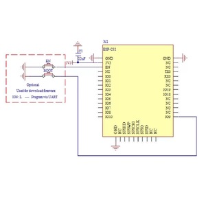 ESP-C3-32S-N4โมดูล WIFI 4MB แฟลช ESP32-C3ชิปเซ็ตส่วนเชื่อมต่อ UART - Product Image 4