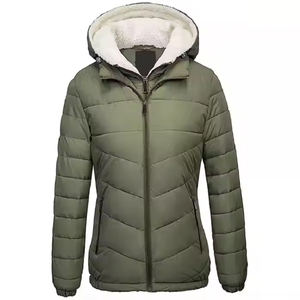 Automne respirant toutes saisons thermique Softshell veste matelassée à la mode coupe-vent conception imperméable doublure en Nylon fermeture éclair tissé - Product Image 2