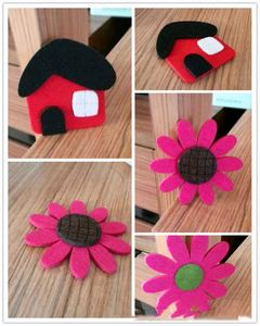 DIY Customized 3D Cartoon Animal Shape Felt Fridge Magnets Invisible Magnetic Home/<b>Desk</b> <b>Wall</b> Decor Stickers - Product Image 5